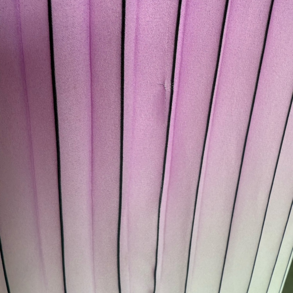 Maje Jonael Ombré Pleated Skirt. Size: 3 - Picture 6 of 10